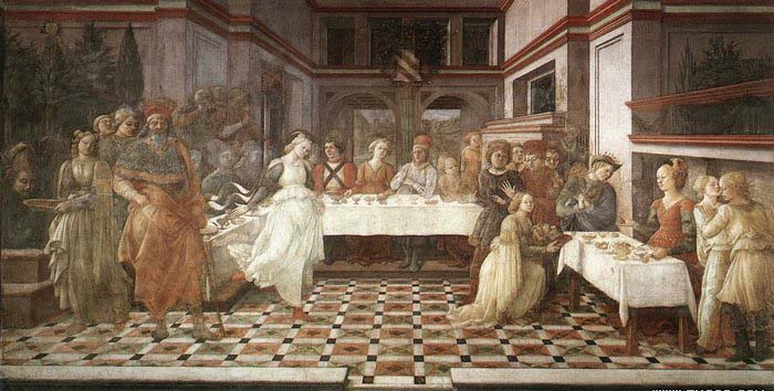 Fra Filippo Lippi Herod-s Banquet